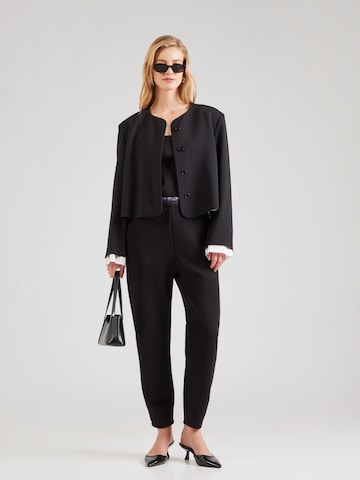 Effilé Pantalon EA7 Emporio Armani en noir