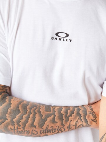 OAKLEY Performance shirt 'Bark' in White