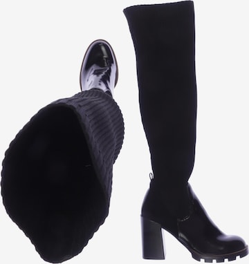 River Island Dress Boots in 39 in Black: front