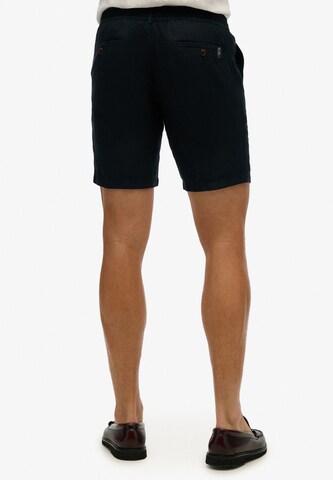 Superdry Slimfit Lærredsbukser i blå