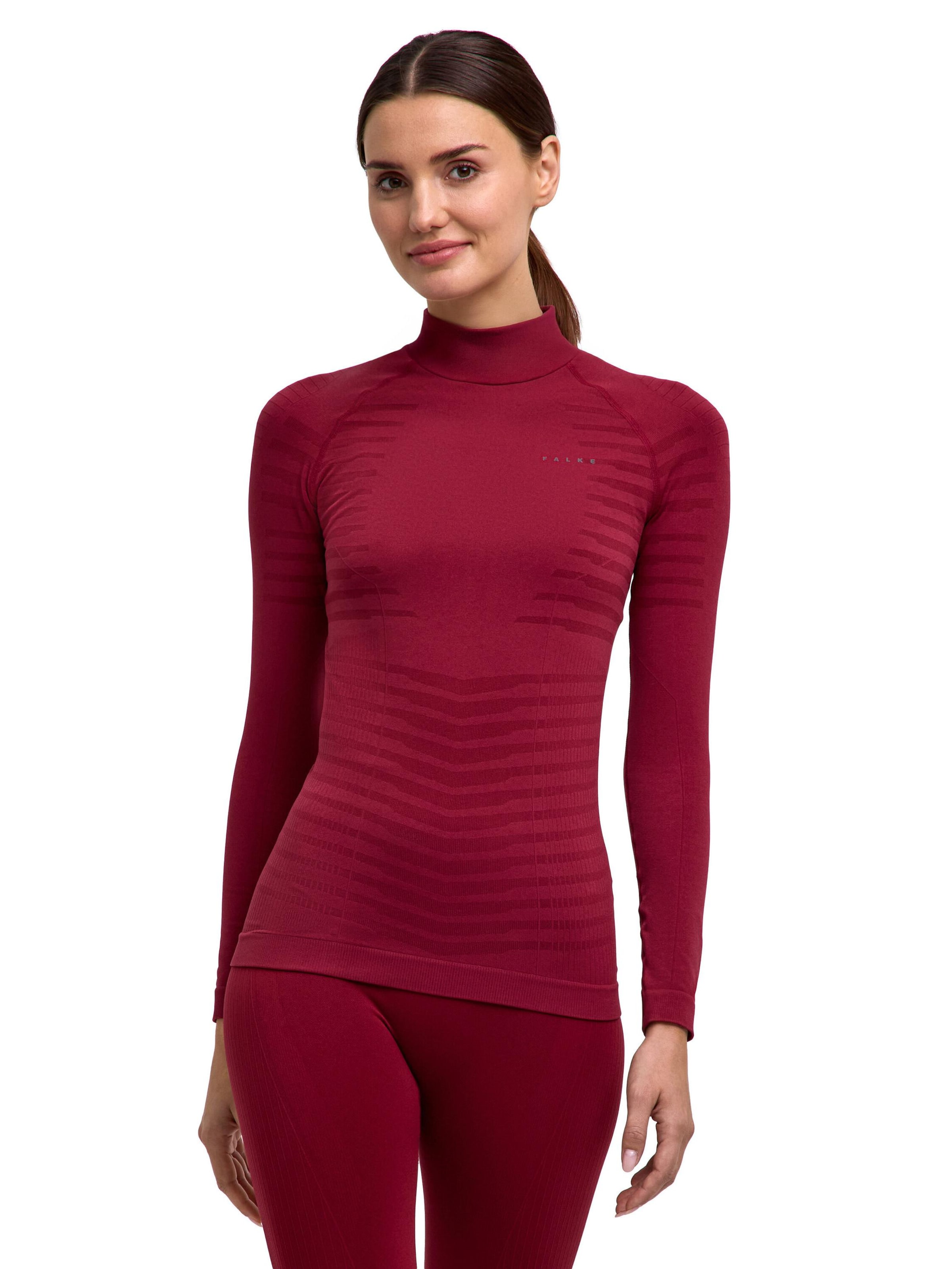 FALKE Base Layer in Red: front
