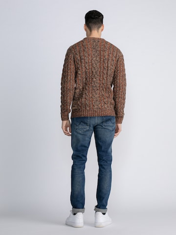 Petrol Industries Sweater 'Grayslake' in Brown