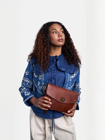RE:DESIGNED Shopper ' Saya ' in Bruin: voorkant