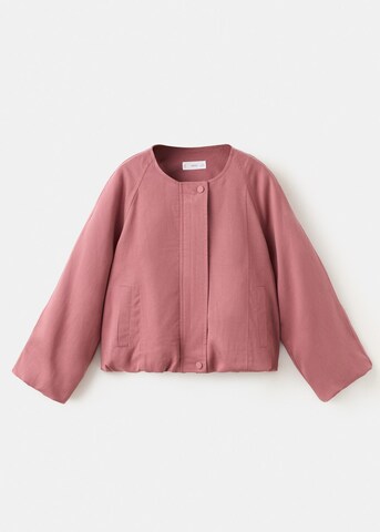MANGO KIDS Between-Season Jacket 'Taylor' in Pink