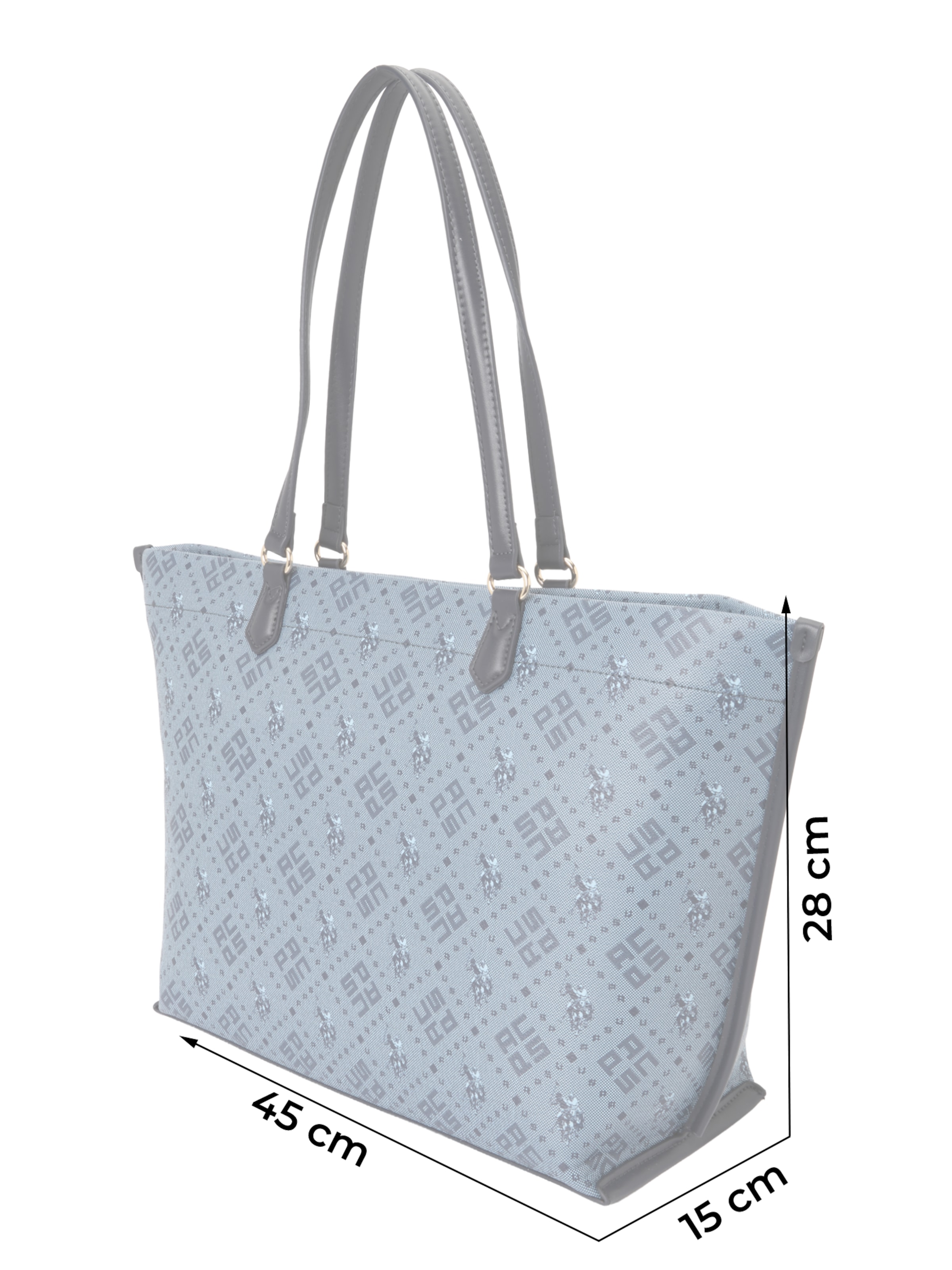 U.S. POLO ASSN. Shopper in Blauw: voorkant