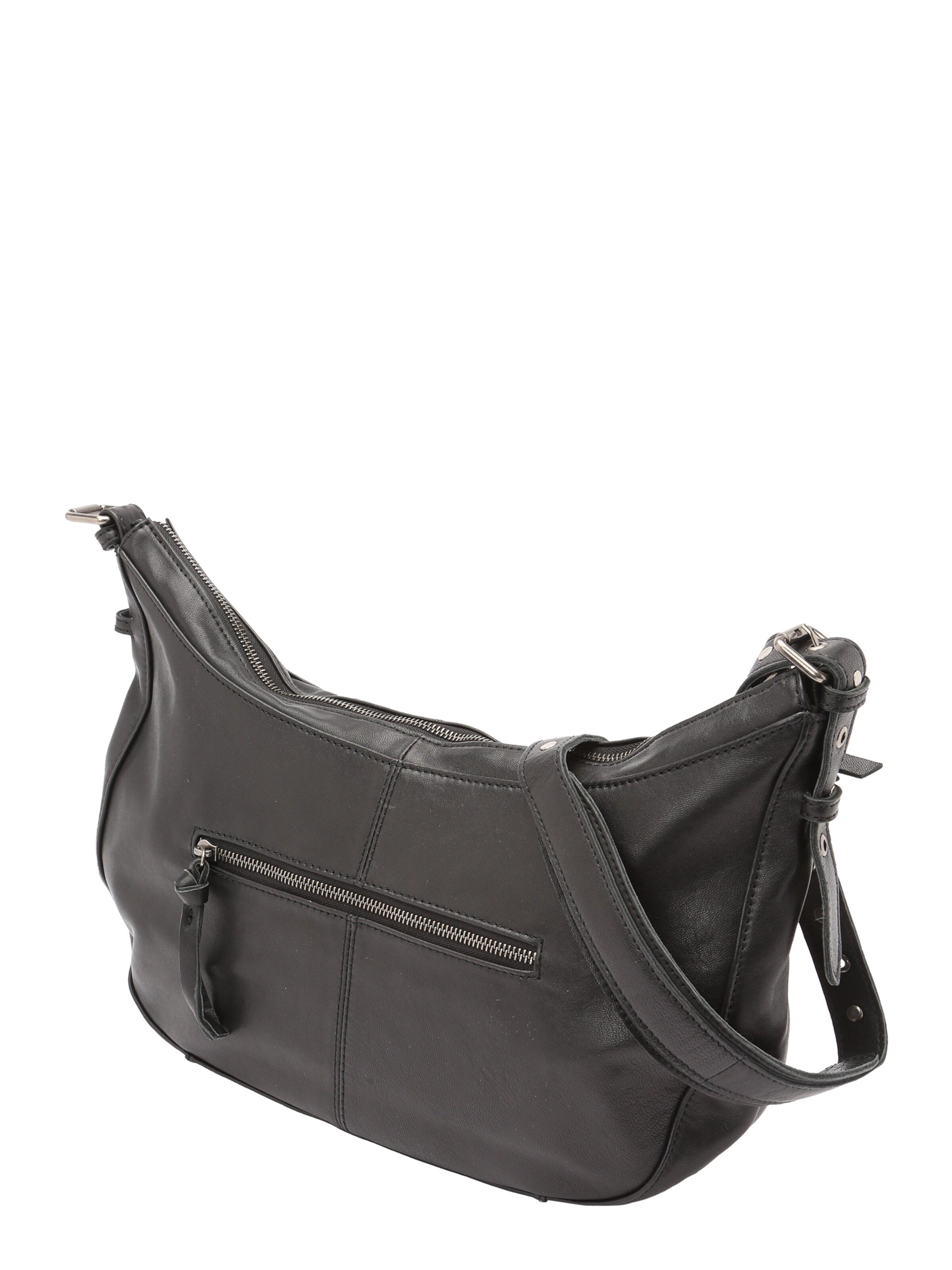 FREDsBRUDER Taška přes rameno 'Me and my hobo' – černá: přední strana