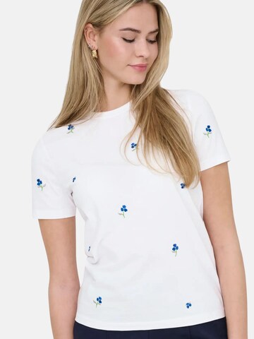 T-shirt 'ONLKETTY' ONLY en blanc