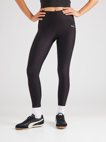 PUMA Скинни Спортивные штаны 'Run Ultraform' в Черный: спереди