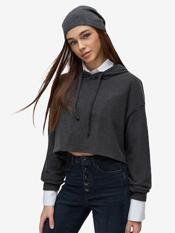 No Matter What Sweatshirt 'Ball' in Grau: Vorderseite