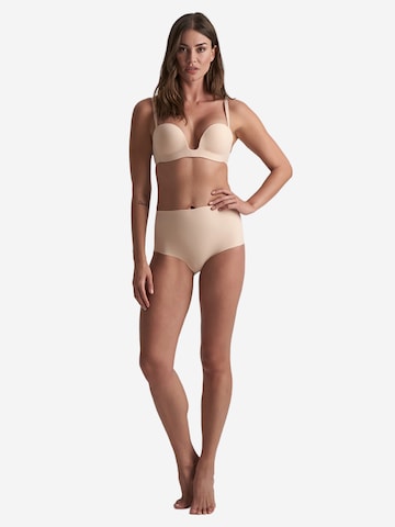 Bye Bra Shapingslip 'Low Back Mid Waist Brief' in Beige