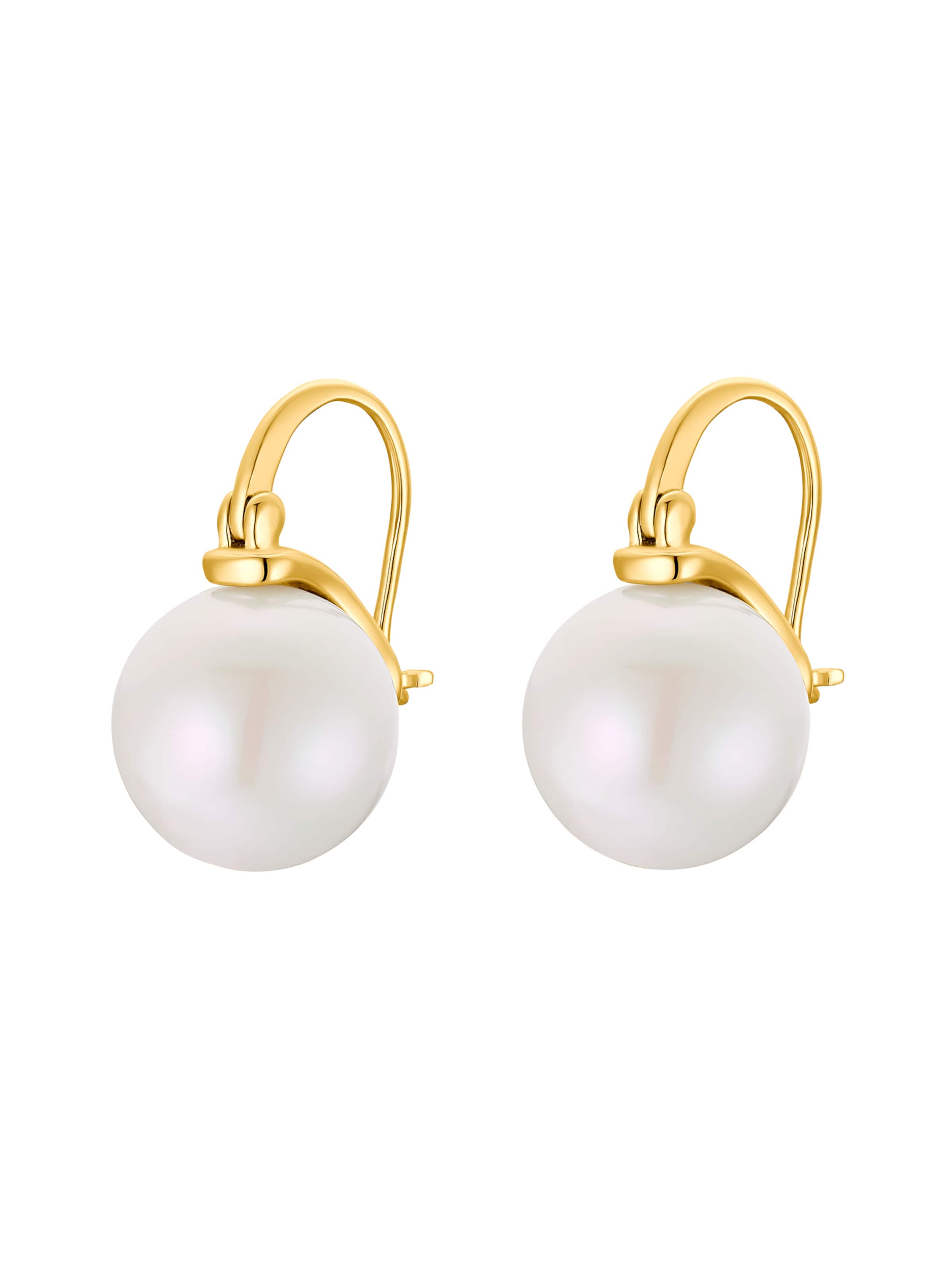 Boucles d'oreilles 'Ila' Heideman en or : devant