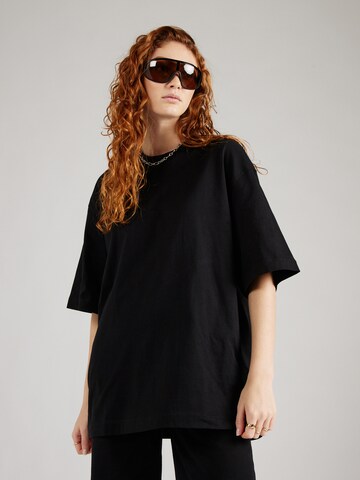Maglietta di WEEKDAY in nero: frontale