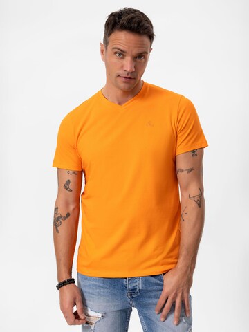 Daniel Hills T-shirt i orange