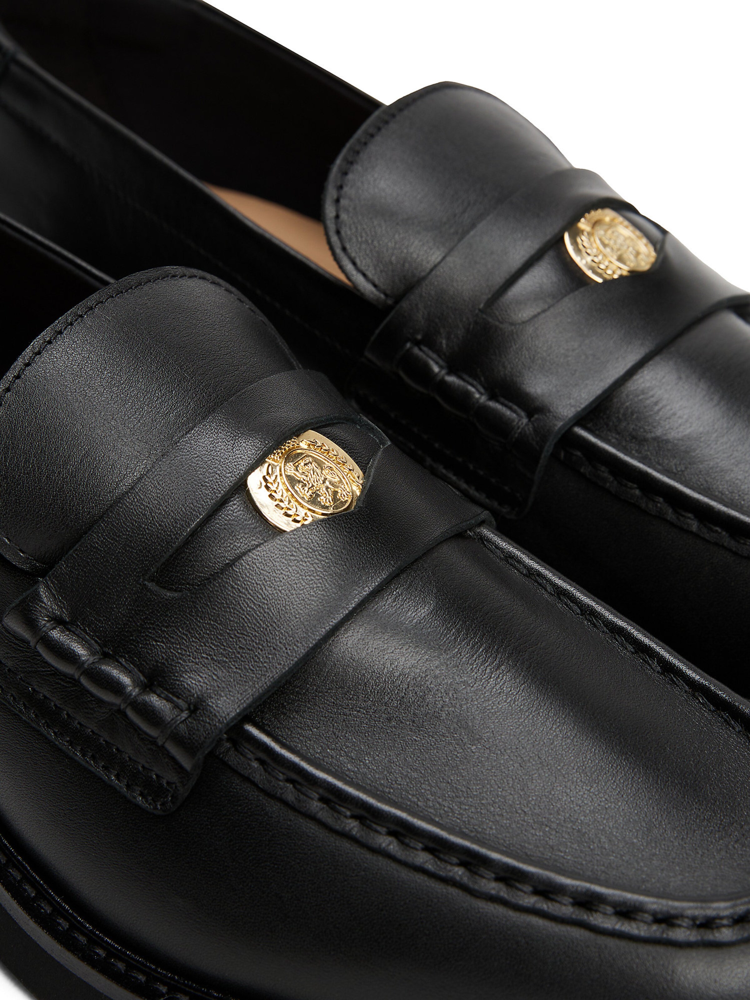 TOMMY HILFIGER Slipper in Schwarz