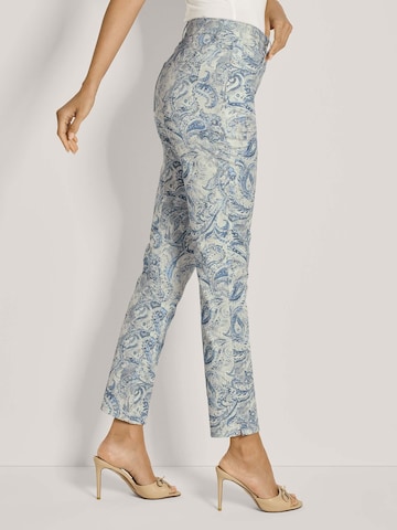 Effilé Pantalon MADELEINE en bleu