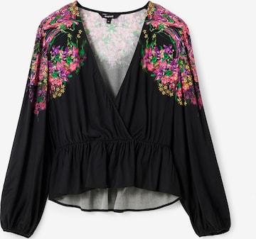 Camicia da donna 'LORNA' di Desigual in nero: frontale