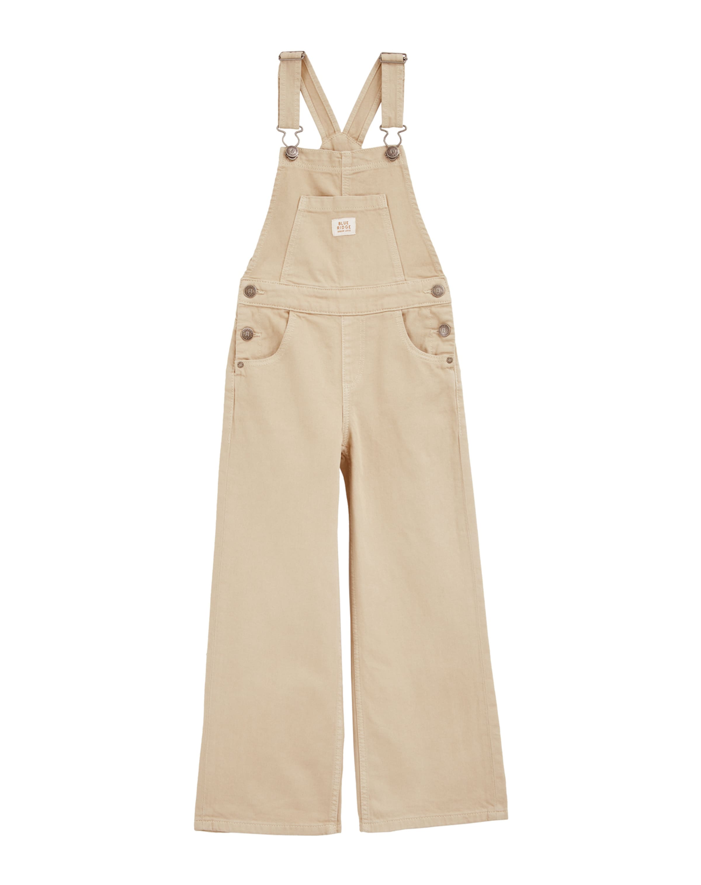 WE Fashion Regular Trousers in Beige: front