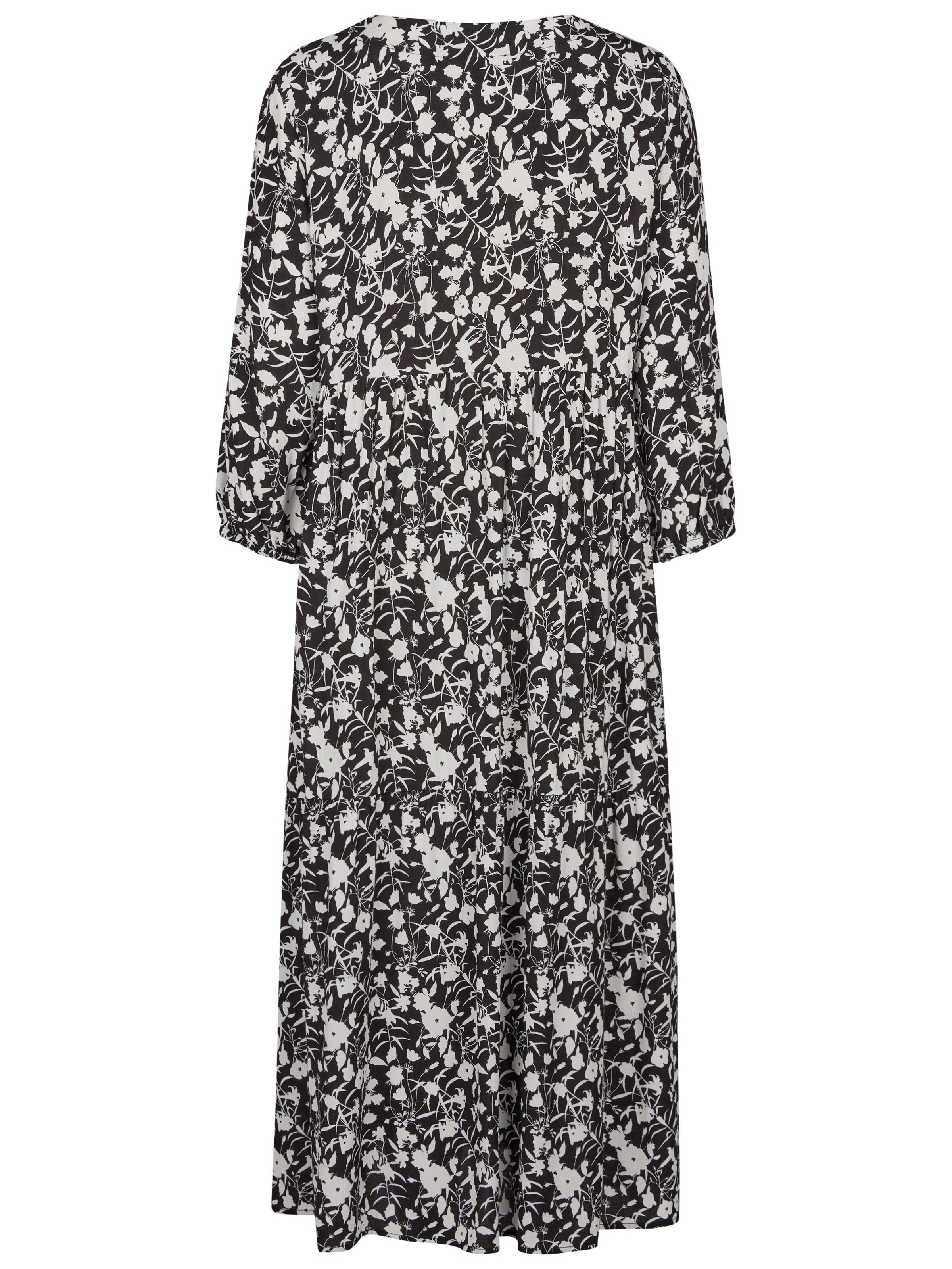 White Label Maxikleid in Schwarz