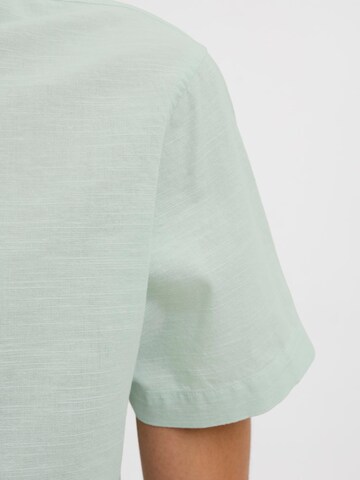 JACK & JONES Regular fit Button Up Shirt 'JJESummer' in Green