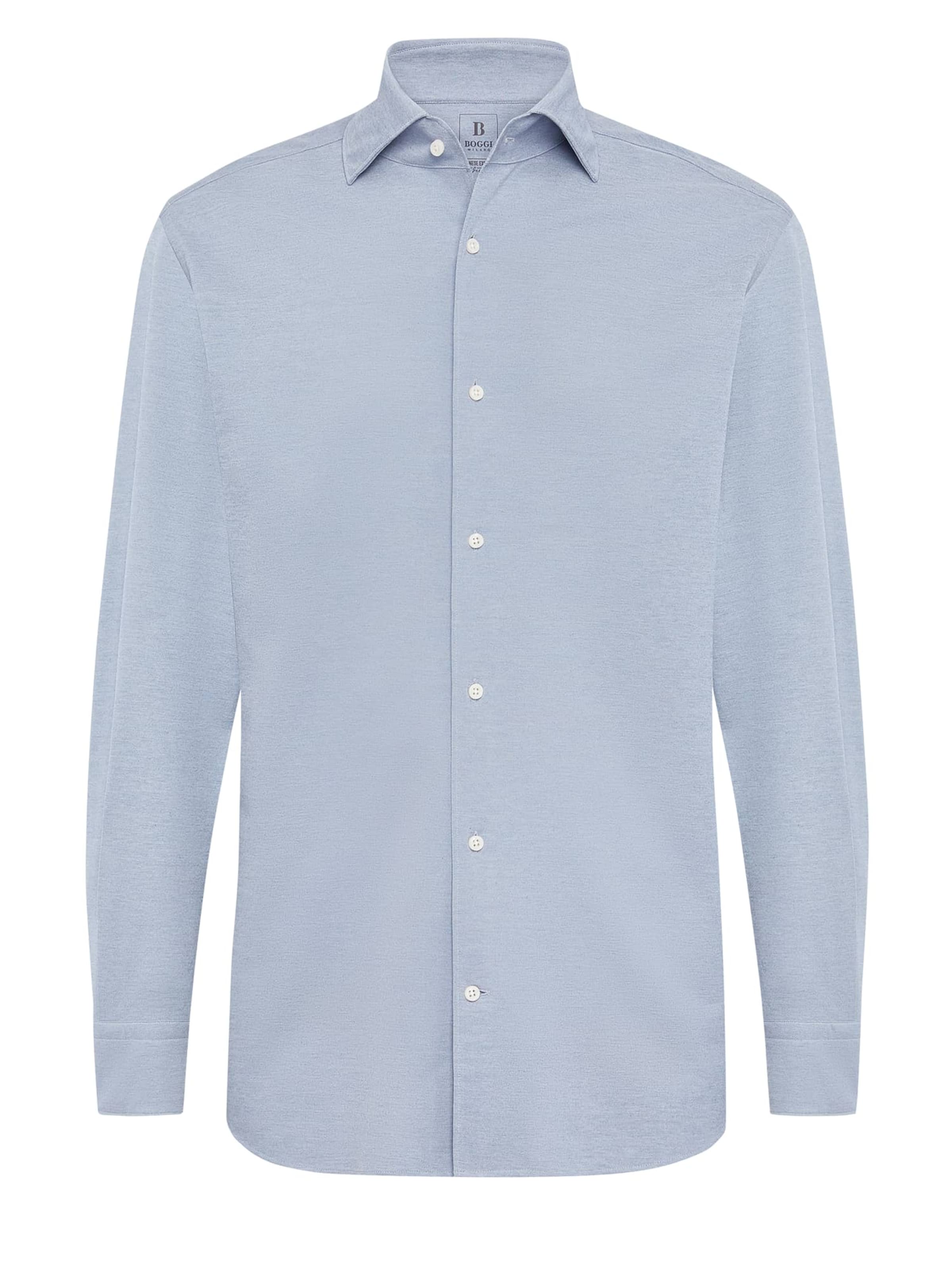 mėlyna Boggi Milano Marškiniai: priekis