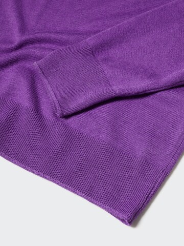 MANGO Pulover 'LUCCA' | vijolična barva