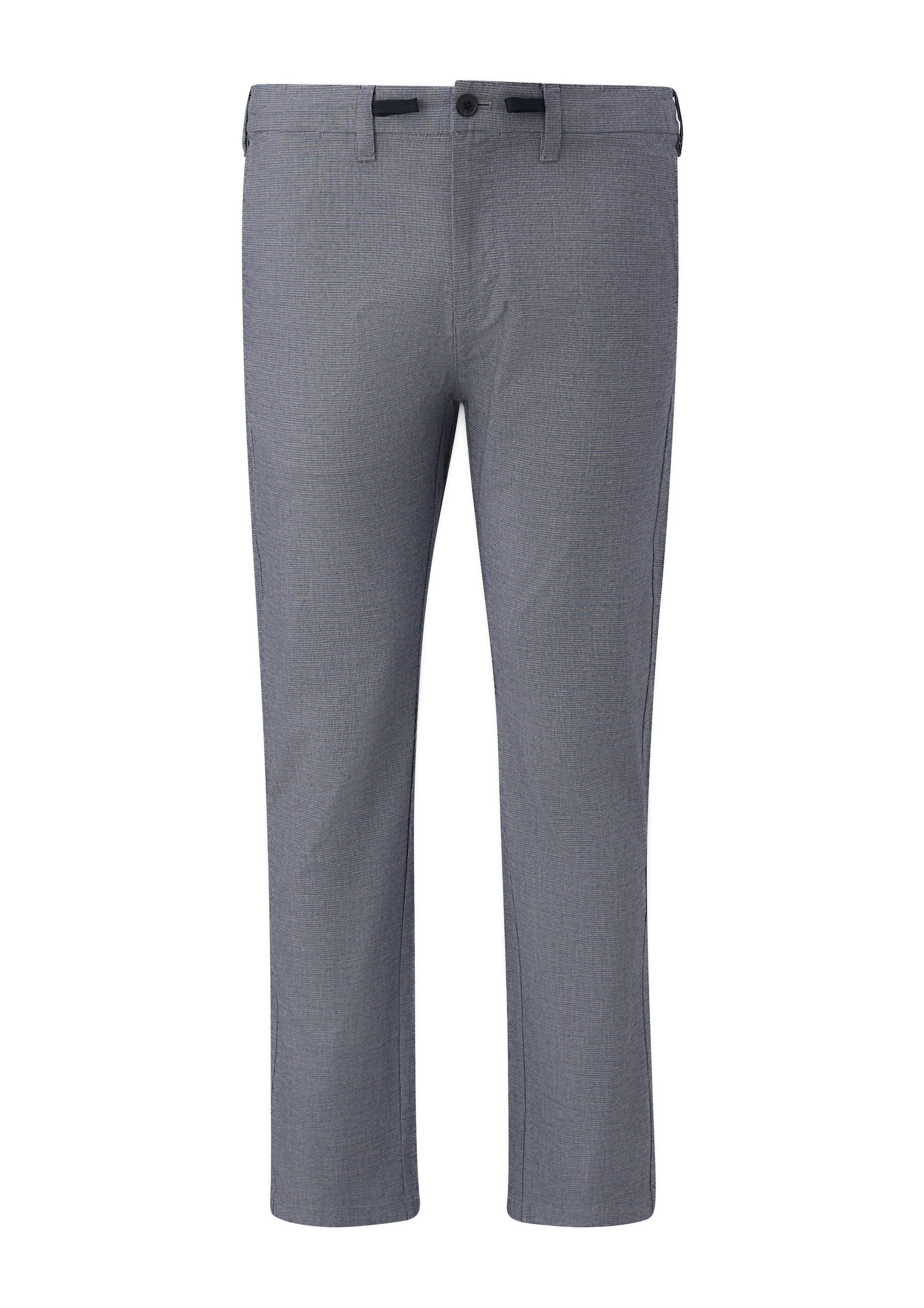 s.Oliver Men Big Sizes Tapered Chino Pants in Grey: front