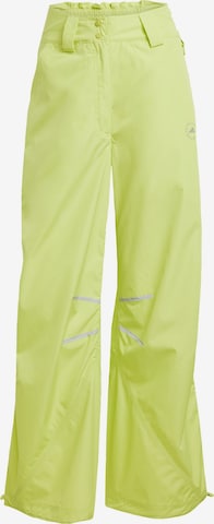 ADIDAS BY STELLA MCCARTNEY Спортивные штаны 'Woven Track' в Зеленый: спереди