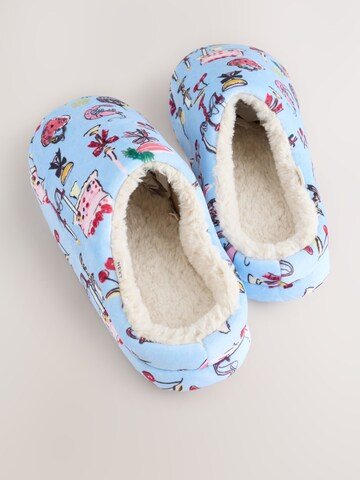 Next - Zapatillas de casa en azul