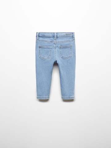 MANGO KIDS Slimfit Jeans 'Diego' i blå