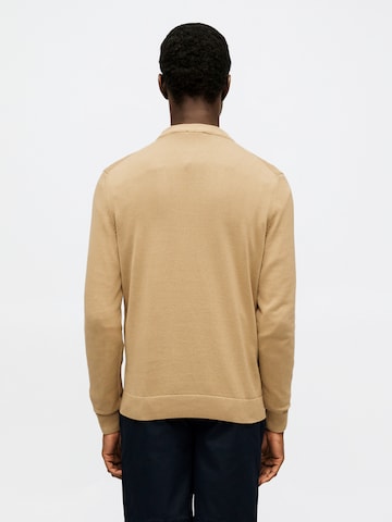 HUGO Pulóver 'San Cassius-C2' - bézs