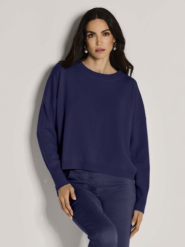 Pull-over MADELEINE en bleu : devant