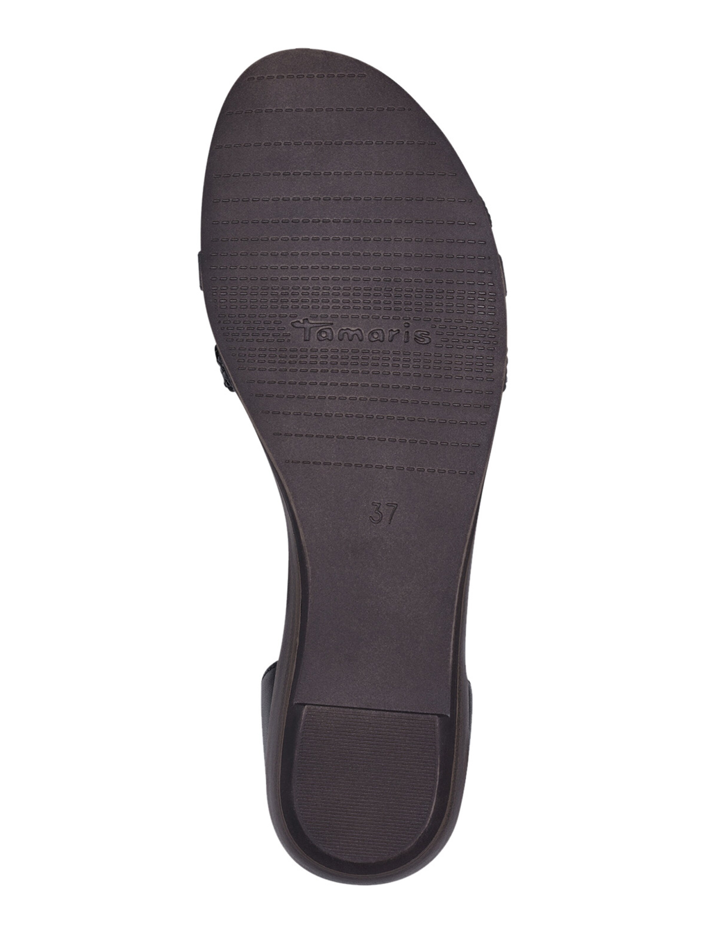 Sandales à lanières Tamaris en noir