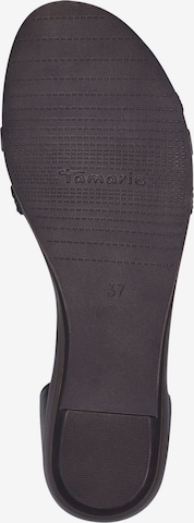 TAMARIS - Sandalias con hebilla en negro