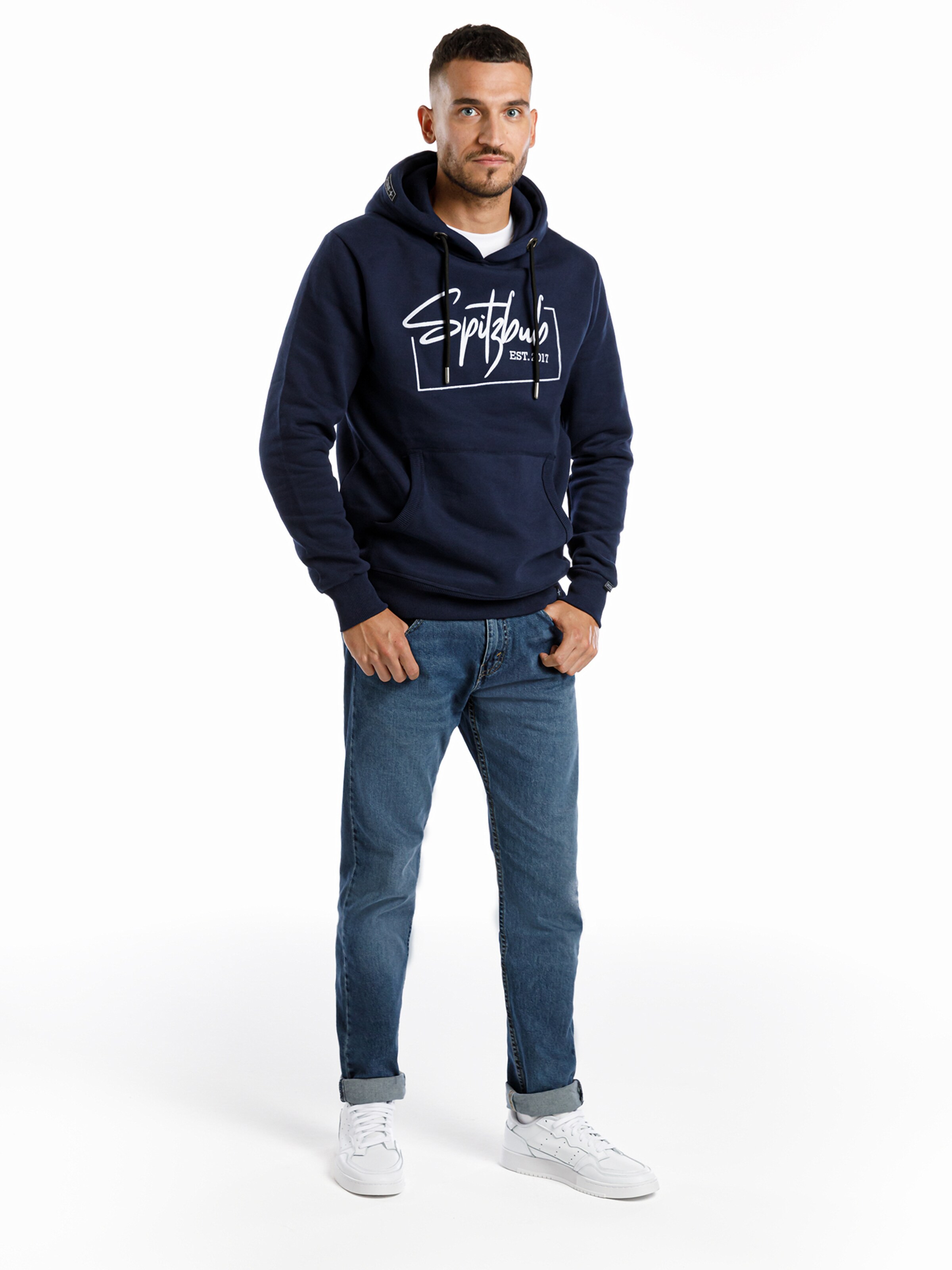 SPITZBUB Sweatshirt in Blauw