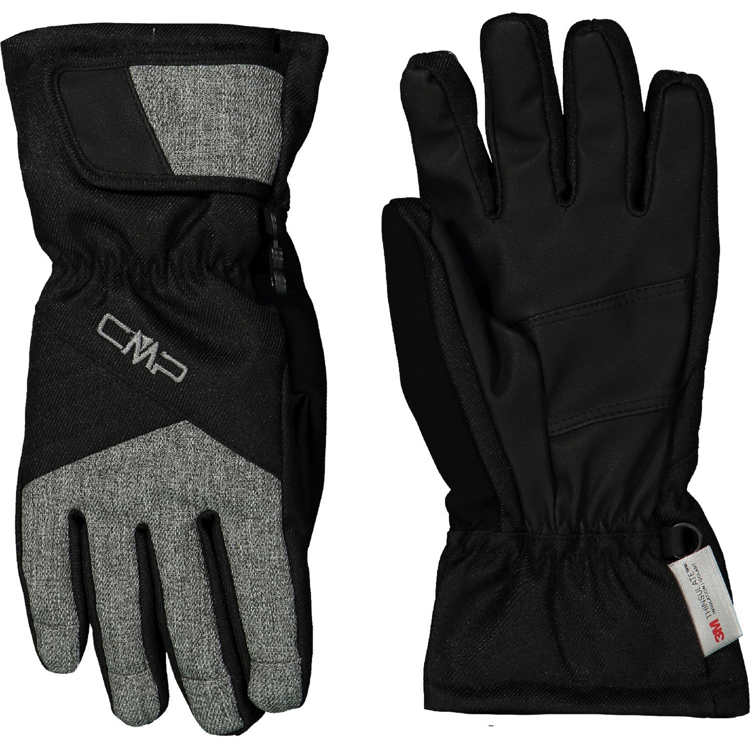 CMP Athletic Gloves in Black
