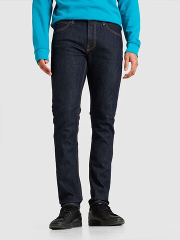 Lee Slimfit Jeans 'LUKE' in Blauw: voorkant