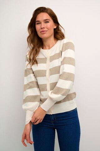 Kaffe Cardigan 'Lizza' i beige: forside