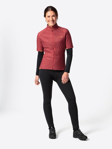 VAUDE Multifunctionele blouse 'Kuro' in Rood