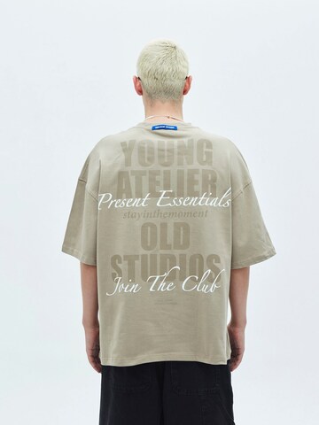 VAMOS CLO Shirt 'Oxnard' in Beige