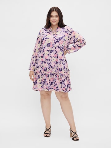 EVOKED Shirt Dress 'Viura' in Purple