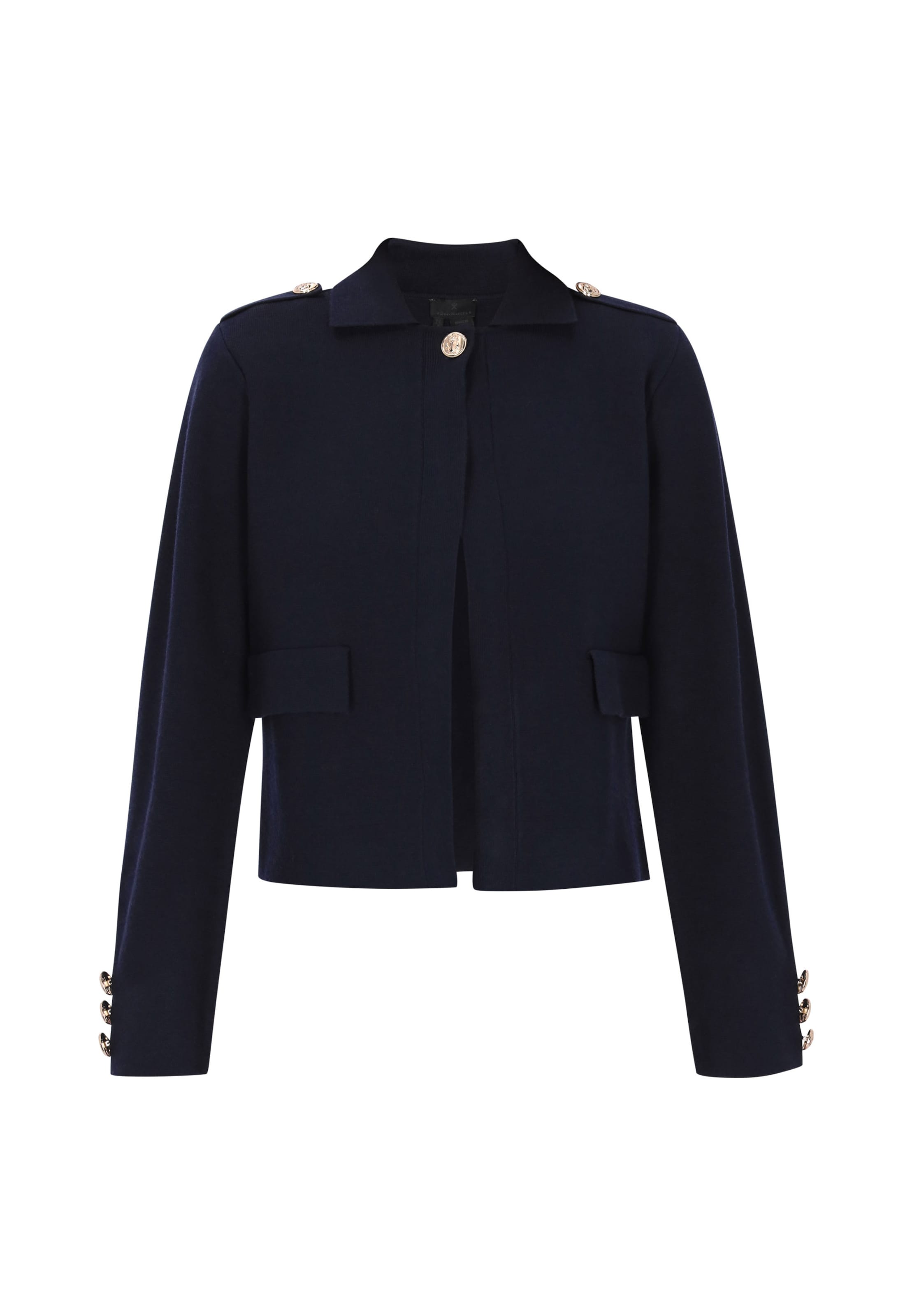 Cardigan 'Classic' DreiMaster Klassik en bleu : devant