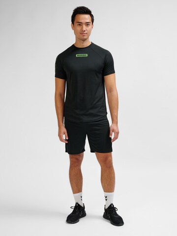 Hummel Performance shirt 'Topaz' in Black