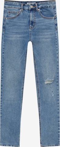 Pull&Bear Jeans in Blauw: voorkant