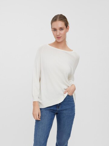 VERO MODA Sweater 'Nellie' in White: front