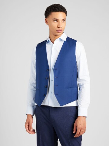 Gilet de costume 'Vin' HUGO en bleu : devant