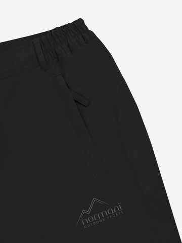 normani Regular Outdoor Pants 'Deltana' in Black