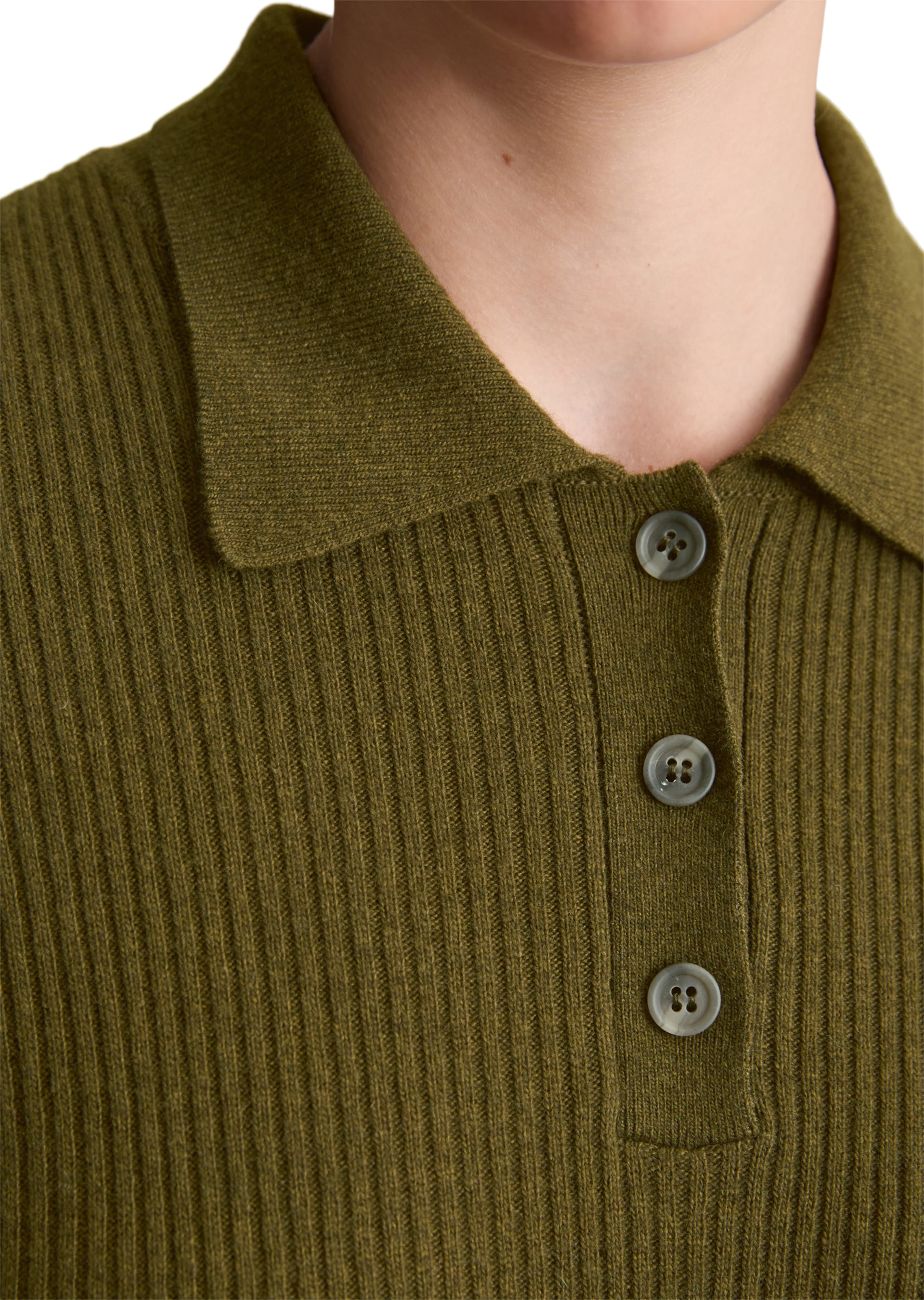 Robes en maille Marc O'Polo DENIM en vert