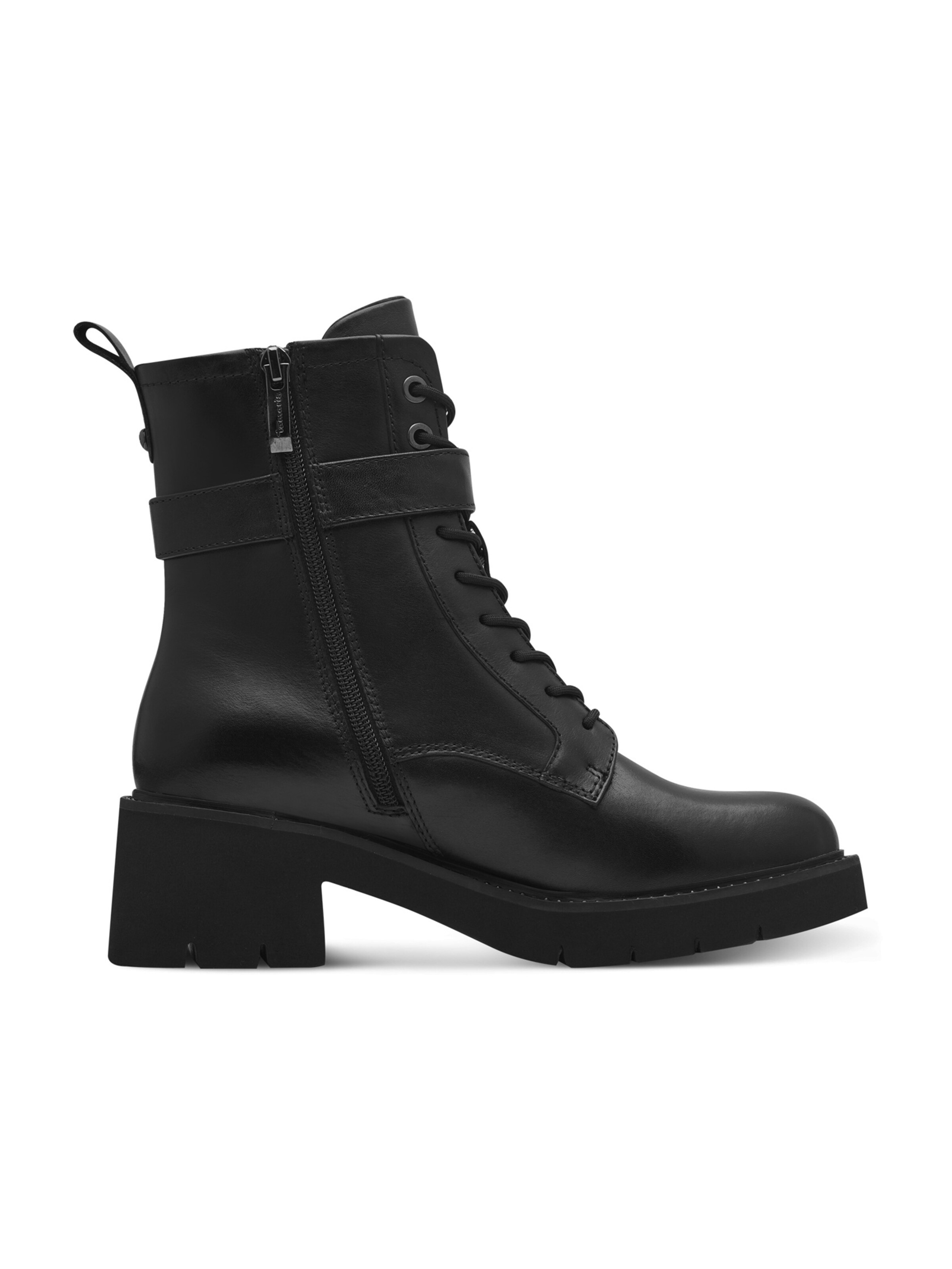 Tamaris Schnürstiefelette in Schwarz