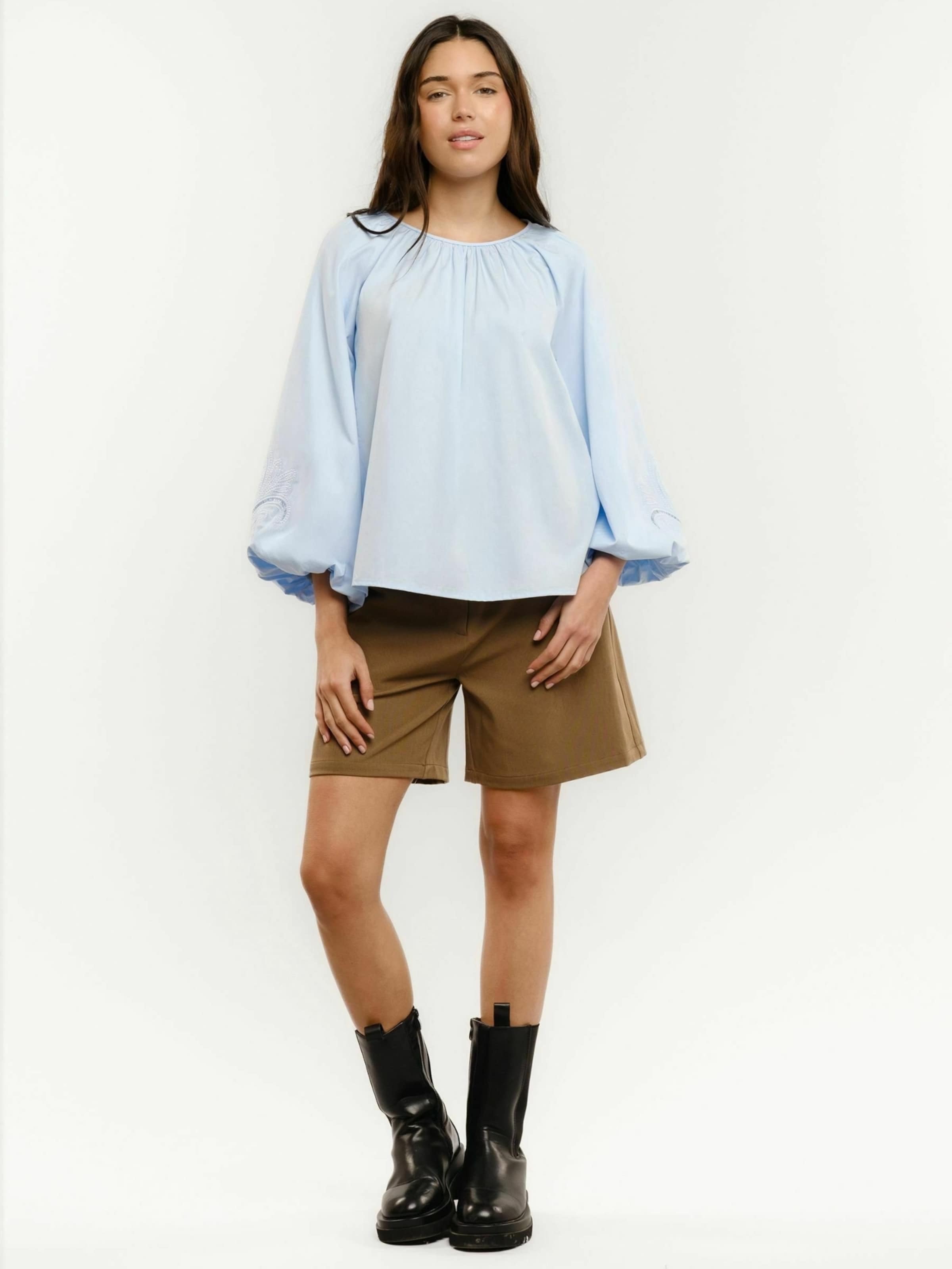 Liberte Essentiel regular Bukser ' FREDDY ' i brun: forside