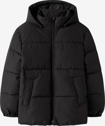 TWO SOON Winter jacket in Black: front